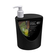 Dispenser Romeu e Julieta Preto 600ml - Coza