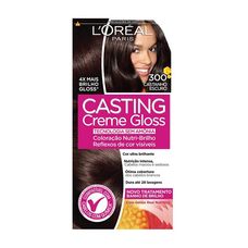 Tintura Casting Creme Gloss Loreal 300 Castanho Escuro