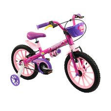 Bicicleta Nathor Bike Aro 16 Top Girls Ros