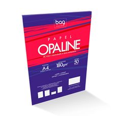 PAPEL OPALINE SALMOM 180G C/50 FLS 7404