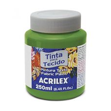 Tinta Para Tecido Fosca Verde Musgo 250ml - Acrilex