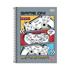 Caderno Univ C/D 16 Matérias 320F D+ - Tilibra - Capas Sortidas