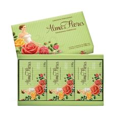 Estojo Alma de Flores 03 Sabonetes Perfumados