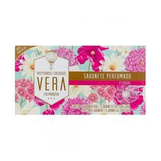 Estojo Com 3 Sabonetes e Saboneteira Vera