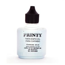 Tinta Para Carimbo Automático 30ml Preta 143