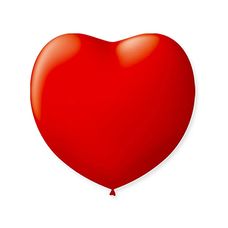 Balão São Roque Coração Nº 11 Vermelho Quente - 20 Unidades
