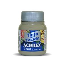 Tinta para Tecido 37 ml Acrilex Caqui 986