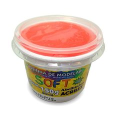 MASSA MODELAR SOFT 150G VERMELHO 073150103