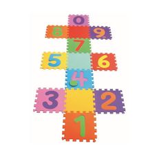 Tapete de Eva Amarelinha 30x30x5mm Ibel
