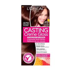 Tintura Casting Creme Gloss Loreal 415 Chocolate Glacê