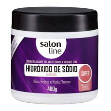 Creme Relaxante Salon Line Hidróxido de Sódio Super 400g