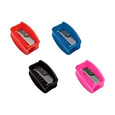 Apontador Simples Estrela 100LVZF Faber Castell Sortido