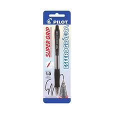 Caneta Esferográfica Super Grip BPGP-10R-M Preta