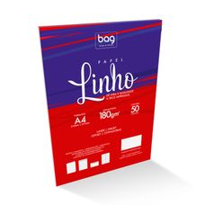 PAPEL LINHO VERMELHO 180G C/50 FLS 1448