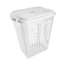 Cesto Telado Retangular 46L Transparente - Plasvale