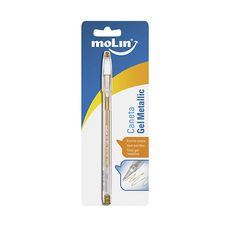 Caneta Molin Gel Metallic Ouro