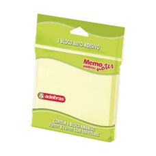 BLOCO C/ADESIVO MEMO NOTE 76X76 AMARELO