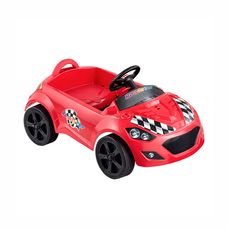 Carro Bandeirante Roadster com Pedal Vermelho