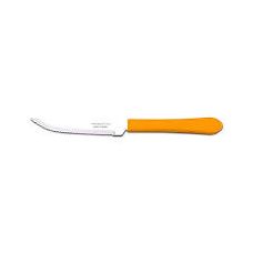 Faca Churrasco Inox 4pol Leme Laranja 23180444