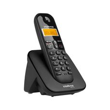Telefone Sem Fio Intelbras TS 3110 com Identificador Preto