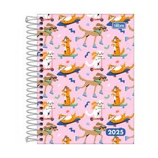 Agenda Espiral Diária D+ Feminina - Tilibra - Capas Sortidas
