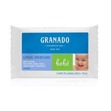 Lenço Umedecido Granado Bebê Lavanda – 50 unidades