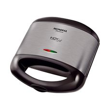 Sanduicheira e Grill Mondial Inox Premium S-07