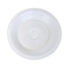 Prato Descartável 15cm Branco Com 10 Unidades - Forfest