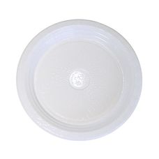 Prato Descartável 18cm Branco Com 10 Unidades - Forfest