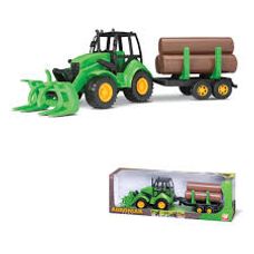 Trator Pa Carregadeira Agromak Toras Com Carreta E Acessorios - Silmar