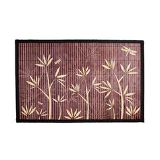 Lugar Americano 45x30 Bamboo Marro Flor 3606