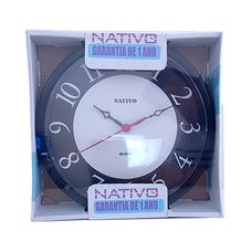 RELOGIO PAREDE RED BLACK ARABICO 51448-9