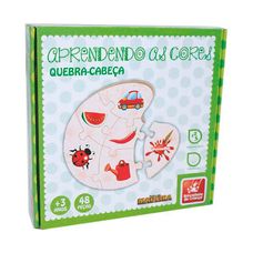 QUEBRA CABEÇA APRENDENDO AS CORES 9732