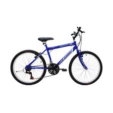 Bicicleta Cairu Bike Masculina Aro 26 21 Marchas Flash Azul