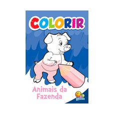 Livro P/colorir Animais da Fazenda 1018400