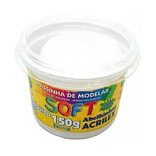 Massa Modelar Soft 150g Branco 073150418