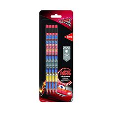 LAPIS PRETO C/BORRACHA CARROS C/4 UNIDADES