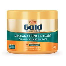 Máscara Hidratante Niely Gold Pós Química 430g