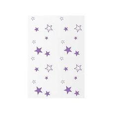 Saco Decorado 10x15cm Estrelas Lilás com 50 Unidades - Camp Festas