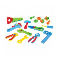 Kit Mega Ferramentas Infantil com 18 Peças - Maral