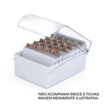 FICHARIO DE MESA 4X6 BRANCO