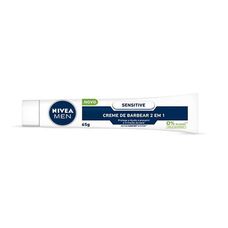 Creme de Barbear Nivea Men Sensitive 2 em 1 65g