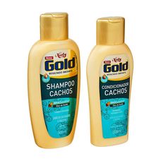 Kit Shampoo 275ml + Condicionador 175ml Niely Gold Cachos do Seu Jeito