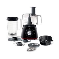 Processador de Alimentos Philips Walita Viva RI7632 650W Preto e Vermelho