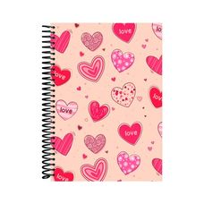 Caderneta Espiral Capa Dura 1/8 Coleção Cute 80F - Baag - Capas Sortidas
