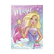 Agenda Escolar 105x148mm Barbie Dreamtopia 96 Folhas - Foroni - Capas Sortidas