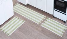 TRILHO LISTRADO 50X70 VERDE OLIVA