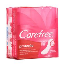 Protetor Carefree Proteção Com Perfume Com 40 Unidades