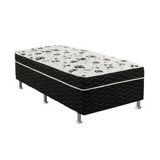 Cama Box Conjugado Solteiro Ortobom Union Ortopédica 88x188x43cm