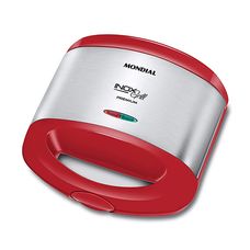 Grill e Sanduicheira Mondial Inox Red S-19 127V
